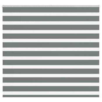 ARDEBO.de - Zebrarollo Dunkelgrau 165x100 cm Stoffbreite 160,9 cm Polyester