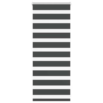 ARDEBO.de - Zebrarollo Schwarz 60x100 cm Stoffbreite 55,9 cm Polyester