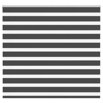 ARDEBO.de - Zebrarollo Schwarz 165x150 cm Stoffbreite 160,9 cm Polyester