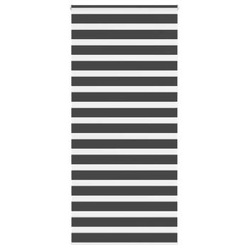 ARDEBO.de - Zebrarollo Schwarz 95x200 cm Stoffbreite 90,9 cm Polyester