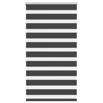 ARDEBO.de - Zebrarollo Schwarz 70x150 cm Stoffbreite 65,9 cm Polyester