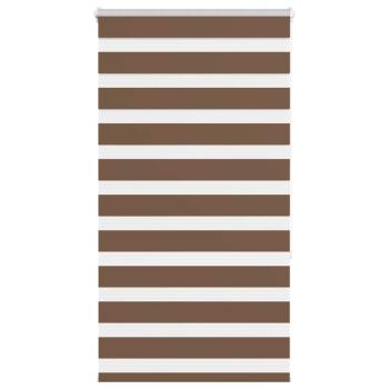ARDEBO.de - Zebrarollo Braun 70x150 cm Stoffbreite 65,9 cm Polyester