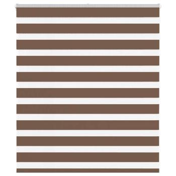 ARDEBO.de - Zebrarollo Braun 130x100 cm Stoffbreite 125,9 cm Polyester