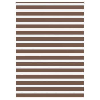 ARDEBO.de - Zebrarollo Braun 165x200 cm Stoffbreite 160,9 cm Polyester