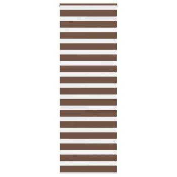 ARDEBO.de - Zebrarollo Braun 70x200 cm Stoffbreite 65,9 cm Polyester