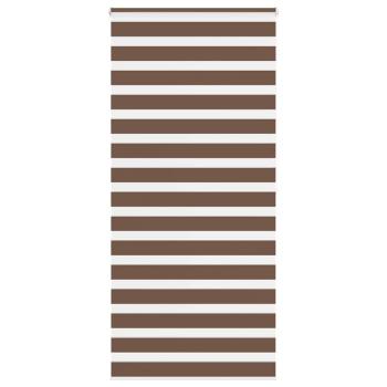 ARDEBO.de - Zebrarollo Braun 100x200 cm Stoffbreite 95,9 cm Polyester