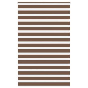 ARDEBO.de - Zebrarollo Braun 140x200 cm Stoffbreite 135,9 cm Polyester