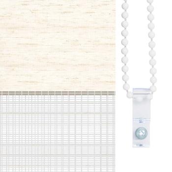 Zebrarollo Marmorbeige 50x150 cm Stoffbreite 45,9 cm Polyester