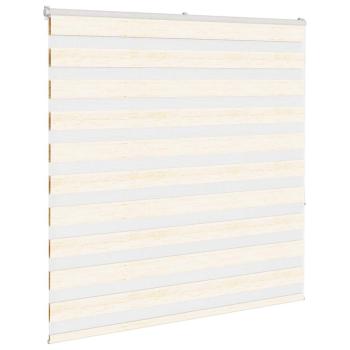 Zebrarollo Marmorbeige 145x150cm Stoffbreite 140,9 cm Polyester