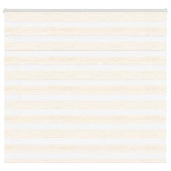 ARDEBO.de - Zebrarollo Marmorbeige 155x150cm Stoffbreite 150,9 cm Polyester