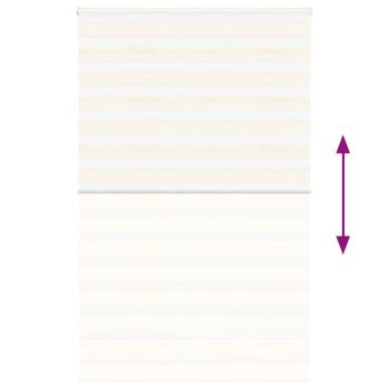 Zebrarollo Marmorbeige 145x230cm Stoffbreite 140,9 cm Polyester