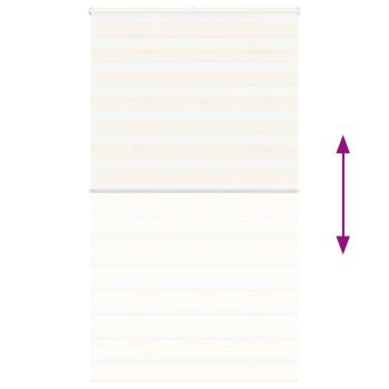 Zebrarollo Marmorbeige 120x200cm Stoffbreite 115,9 cm Polyester