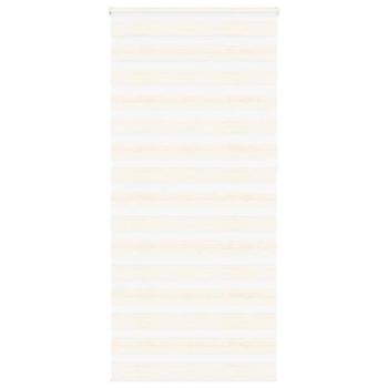 Doppelrollo Marmorbeige 105x230cm Stoffbreite 100,9 cm Polyester