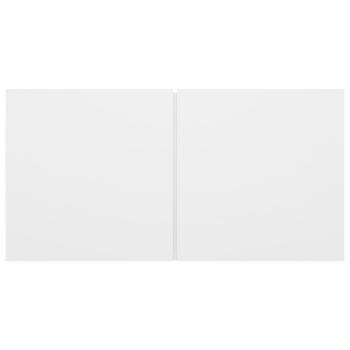 10-tlg. TV-Schrank-Set Weiß Holzwerkstoff