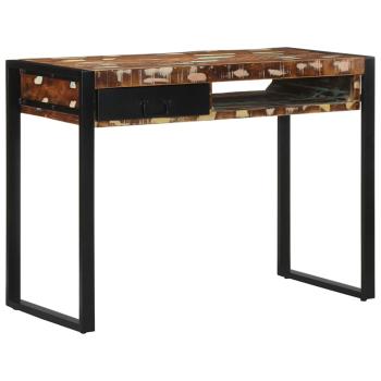 ARDEBO.de - Schreibtisch Mehrfarbig 100x50x75 cm Massivholz Altholz