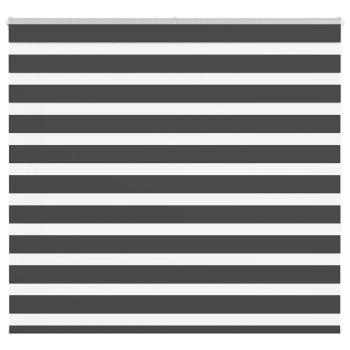 ARDEBO.de - Zebrarollo Schwarz 160x150 cm Stoffbreite 155,9 cm Polyester