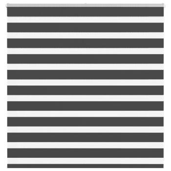 ARDEBO.de - Zebrarollo Schwarz 145x100 cm Stoffbreite 140,9 cm Polyester