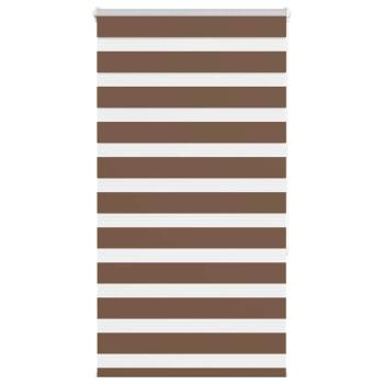 ARDEBO.de - Zebrarollo Braun 90x150 cm Stoffbreite 85,9 cm Polyester