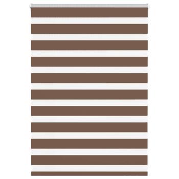 ARDEBO.de - Zebrarollo Braun 115x100 cm Stoffbreite 110,9 cm Polyester