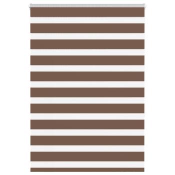 ARDEBO.de - Zebrarollo Braun 105x150 cm Stoffbreite 100,9 cm Polyester