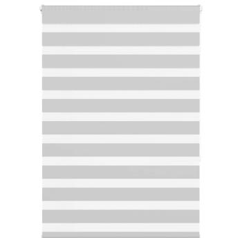 ARDEBO.de - Zebrarollo Hellgrau 105x150cm Stoffbreite 100,9 cm Polyester