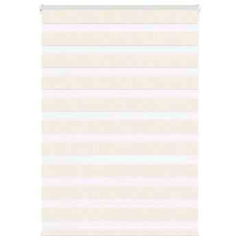 ARDEBO.de - Zebrarollo Marmorbeige 100x150 cm Stoffbreite 95,9 cm Polyester