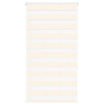ARDEBO.de - Zebrarollo Marmorbeige 80x150 cm Stoffbreite 75,9 cm Polyester