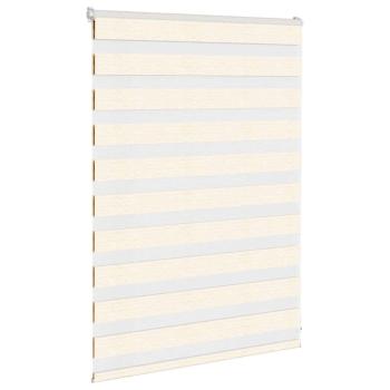 Doppelrollo Marmorbeige 95x100 cm Stoffbreite 90,9 cm Polyester