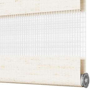Zebrarollo Marmorbeige 150x200cm Stoffbreite 145,9 cm Polyester
