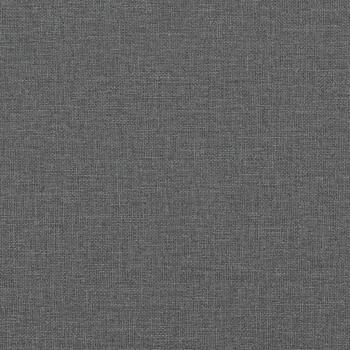 Bettgestell ohne Matratze Dunkelgrau 100x200 cm Stoff