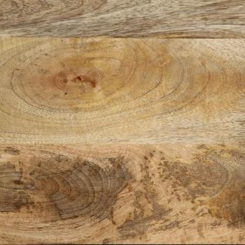 Badschrank 38x33,5x160 cm Massivholz Mango