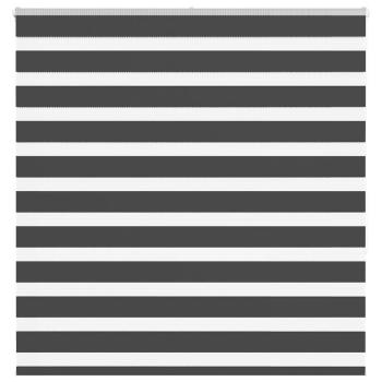 ARDEBO.de - Zebrarollo Schwarz 145x150 cm Stoffbreite 140,9 cm Polyester