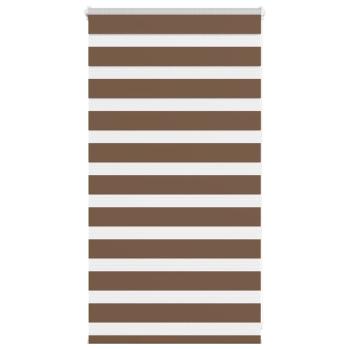 ARDEBO.de - Zebrarollo Braun 75x100 cm Stoffbreite 70,9 cm Polyester