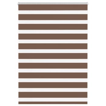 ARDEBO.de - Zebrarollo Braun 110x150 cm Stoffbreite 105,9 cm Polyester