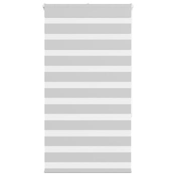 ARDEBO.de - Zebrarollo Hellgrau 80x150 cm Stoffbreite 75,9 cm Polyester