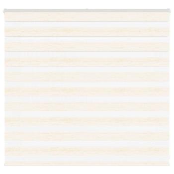 ARDEBO.de - Zebrarollo Marmorbeige 165x100cm Stoffbreite 160,9 cm Polyester