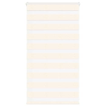 Doppelrollo Marmorbeige 70x100 cm Stoffbreite 65,9 cm Polyester