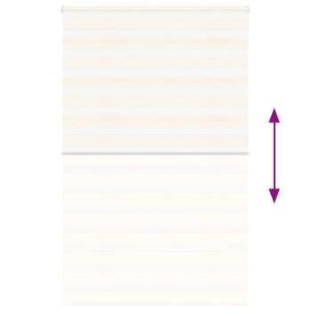 Zebrarollo Marmorbeige 145x200cm Stoffbreite 140,9 cm Polyester