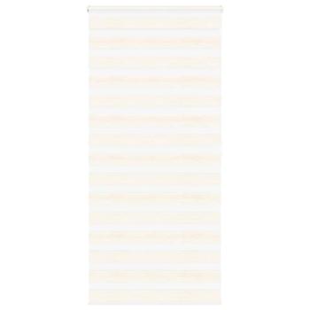 ARDEBO.de - Zebrarollo Marmorbeige 105x200cm Stoffbreite 100,9 cm Polyester