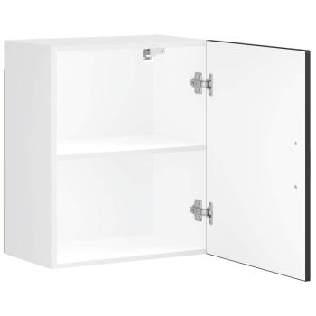 Küchen-Hängeschrank Porto Schwarz Holzwerkstoff