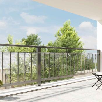 ARDEBO.de - Transparente Plane mit Ösen 1x12 m PVC