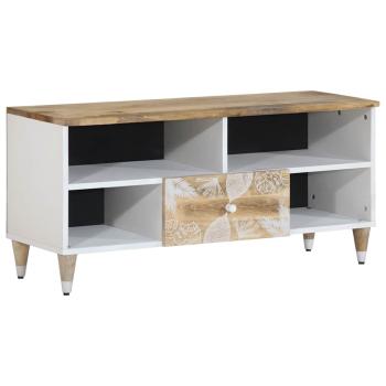 ARDEBO.de - TV-Schrank 100x33,5x46 cm Massivholz Mango