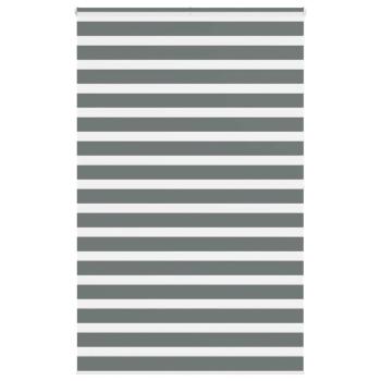 ARDEBO.de - Zebrarollo Dunkelgrau 150x200 cm Stoffbreite 145,9 cm Polyester