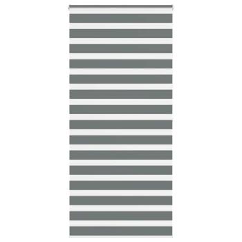ARDEBO.de - Zebrarollo Dunkelgrau 110x200 cm Stoffbreite 105,9 cm Polyester