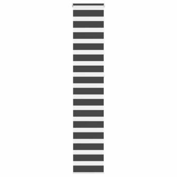 ARDEBO.de - Zebrarollo Schwarz 40x230 cm Stoffbreite 35,9 cm Polyester