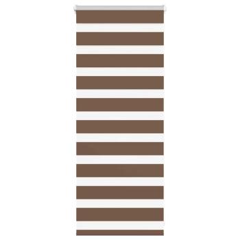 ARDEBO.de - Zebrarollo Braun 60x100 cm Stoffbreite 55,9 cm Polyester