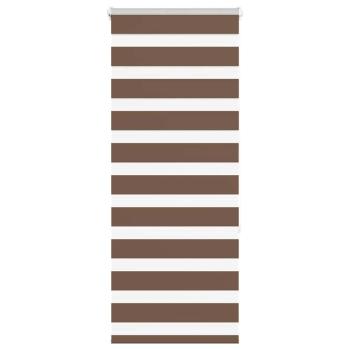 ARDEBO.de - Zebrarollo Braun 65x150 cm Stoffbreite 60,9 cm Polyester