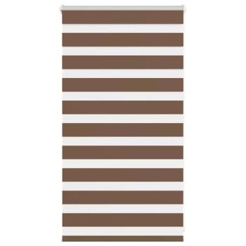 ARDEBO.de - Zebrarollo Braun 90x100 cm Stoffbreite 85,9 cm Polyester