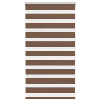 ARDEBO.de - Zebrarollo Braun 70x100 cm Stoffbreite 65,9 cm Polyester