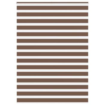 ARDEBO.de - Zebrarollo Braun 160x230 cm Stoffbreite 155,9 cm Polyester